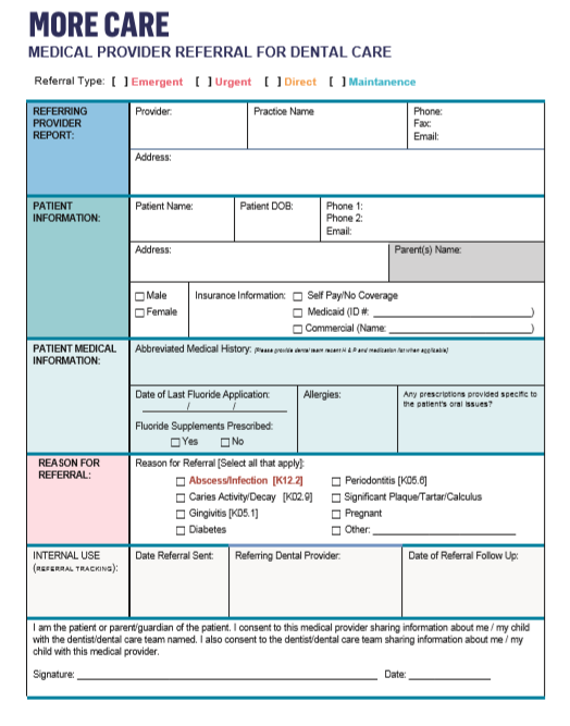 Dental Forms & Resources - Dental Data Exchange v2.0.0-ballot