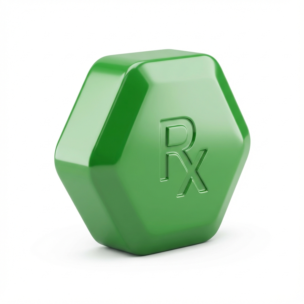 200mg Green Hexagonal Tablet