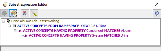 LOINC Value Set Expression